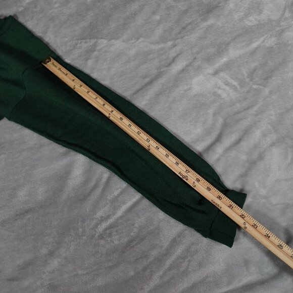 Vintage Siena College V Neck Sweater Mens L Slim Short Fit H Wolf & Sons USA 70s - Picture 10 of 10